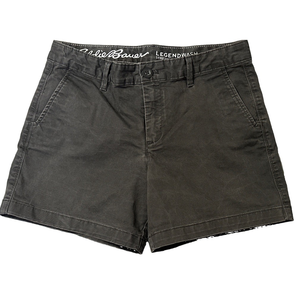 Eddie Bauer Legend Wash Stretch Women's Short Size 4 Slightly Curvy Fit!
